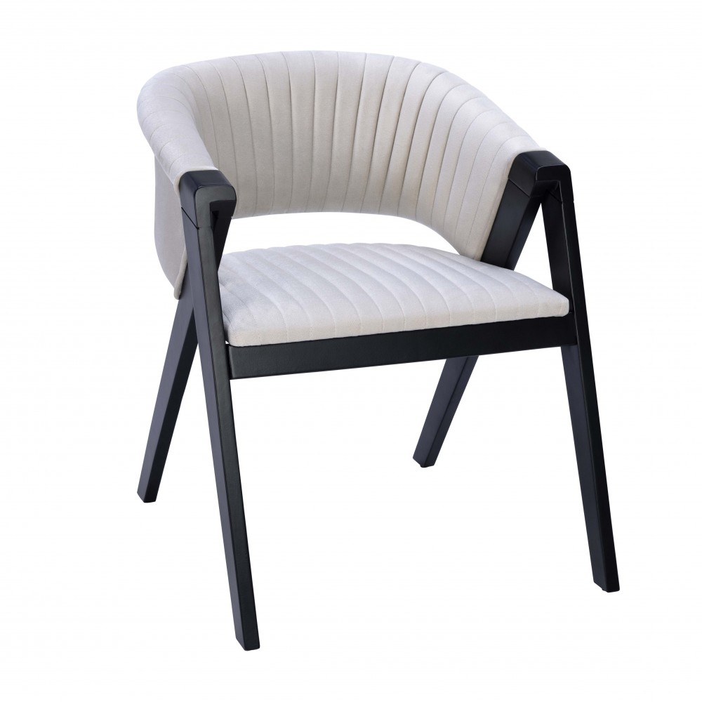 Astra İnce Metal Ayaklı Kumaş Sandalye