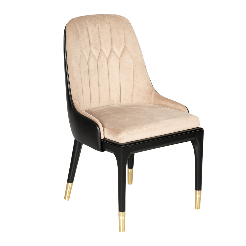 Döşemeli Sırt Detaylı Sandalye