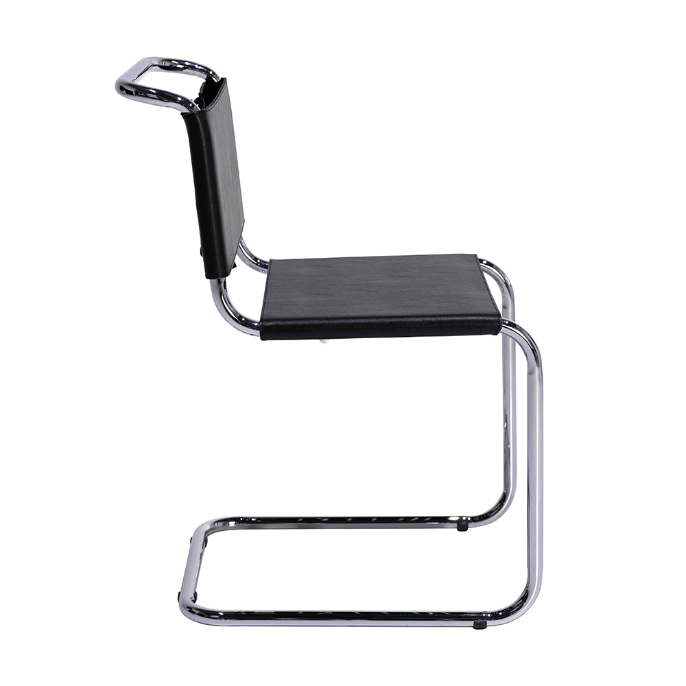 Knoll Spoleto Deri Sandalye