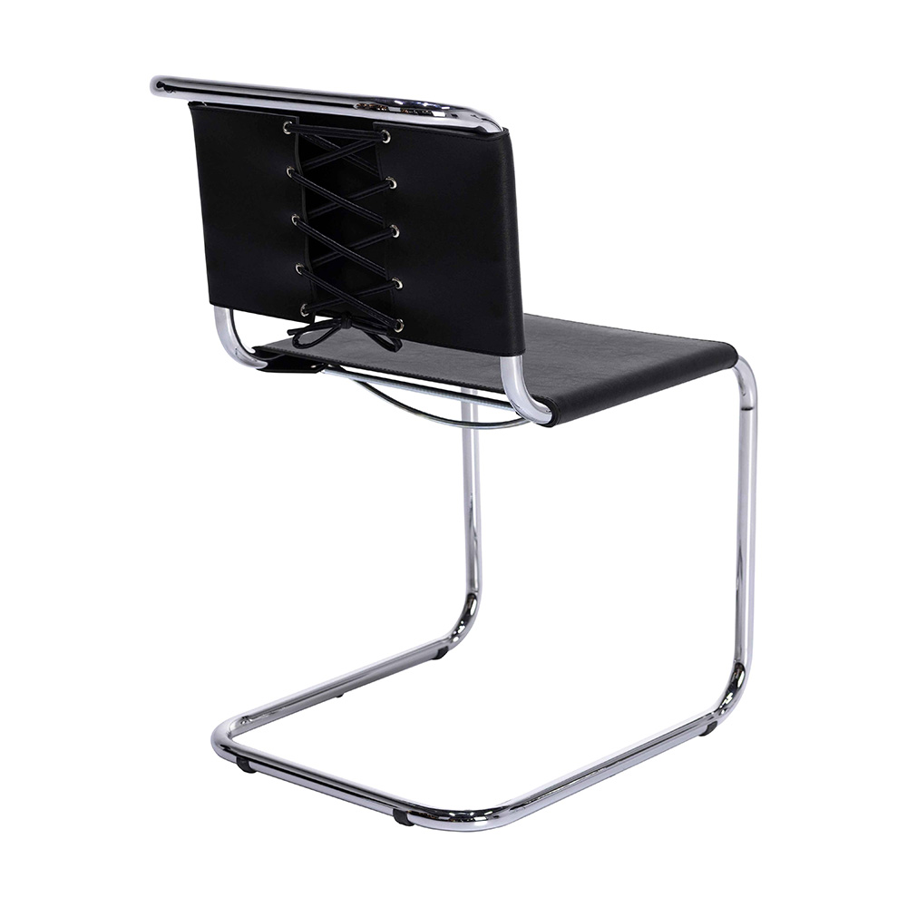 Knoll Spoleto Deri Sandalye