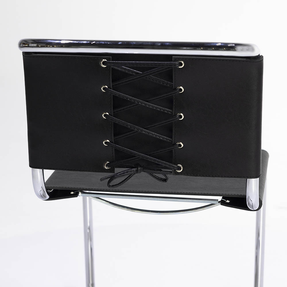 Knoll Spoleto Deri Sandalye