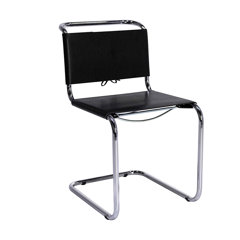 Knoll Spoleto Deri Sandalye