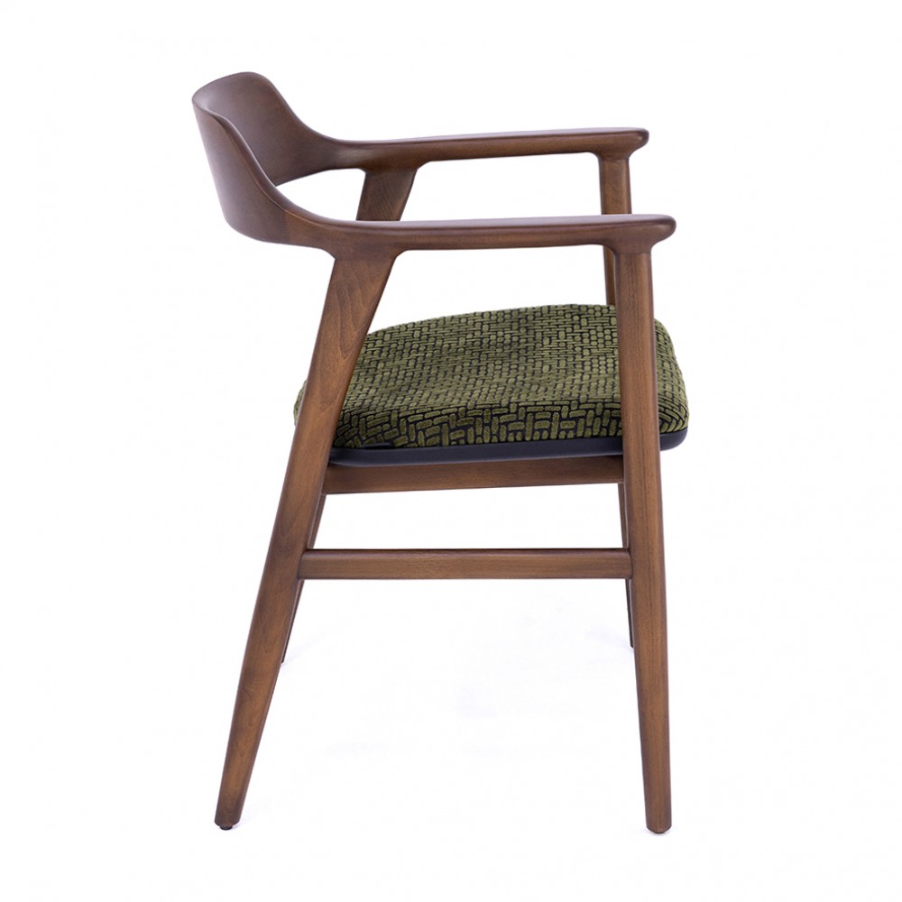 Ahşap Kollu Restoran Sandalyesi