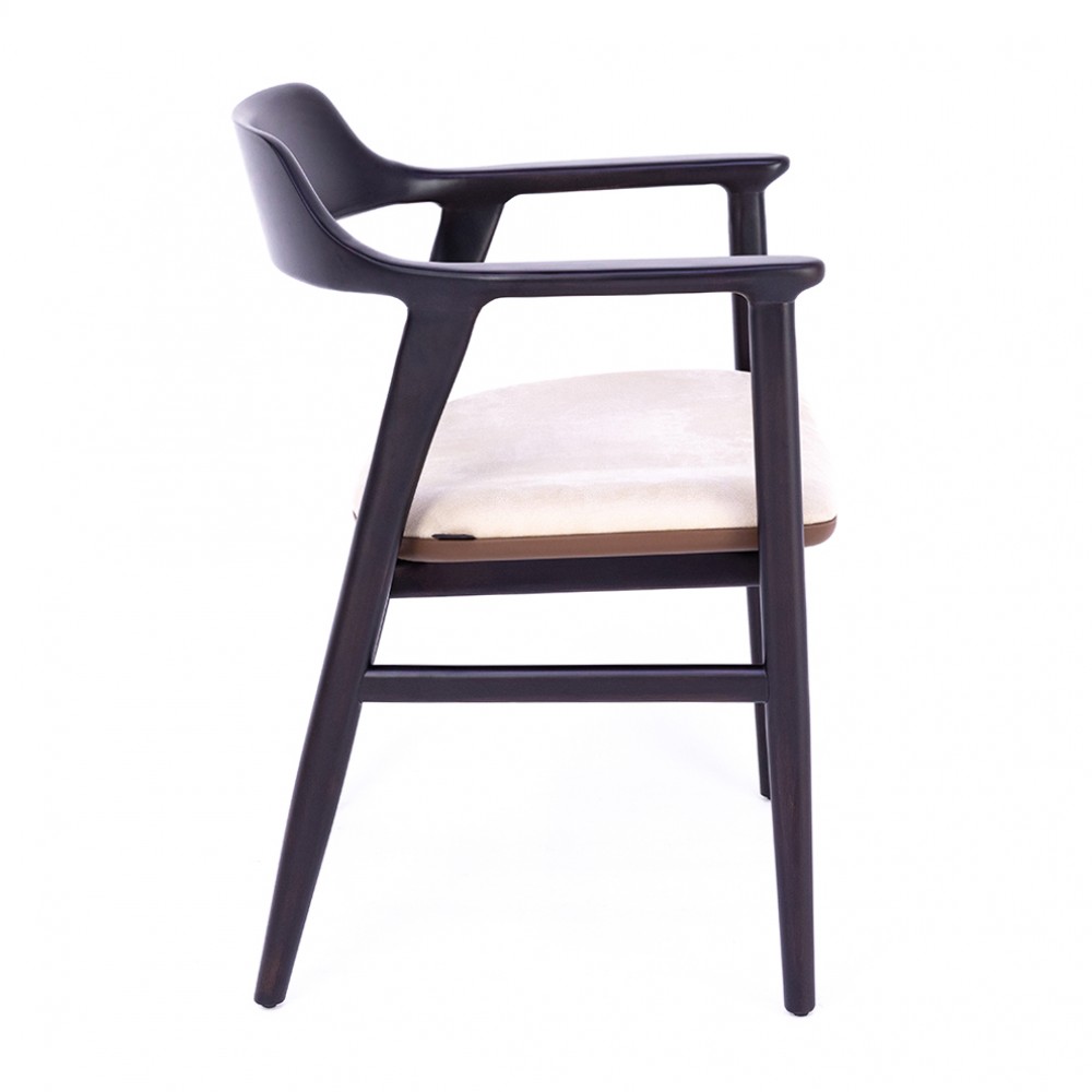 Ahşap Kollu Restoran Sandalyesi