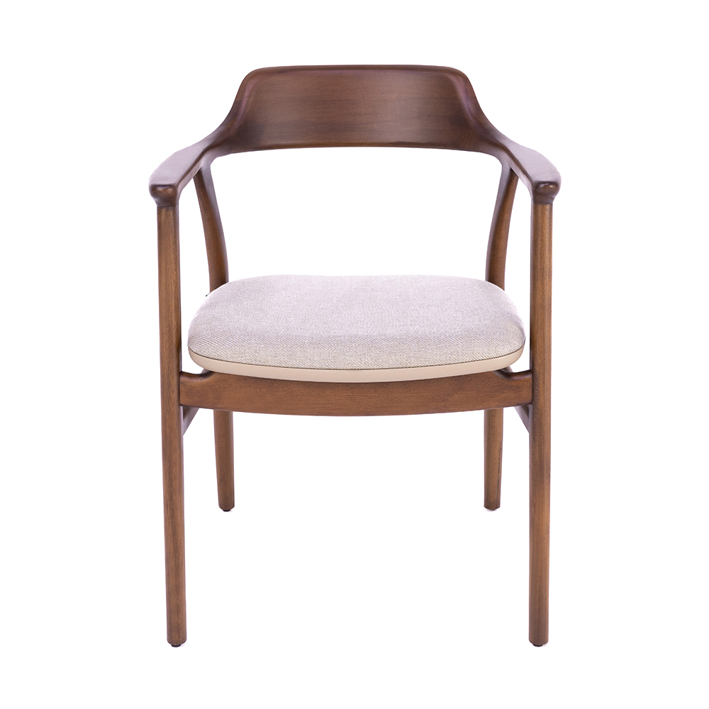 Ahşap Kollu Restoran Sandalyesi