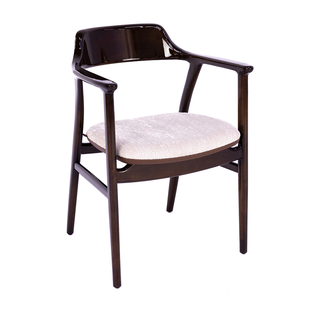 Ahşap Kollu Restoran Sandalyesi