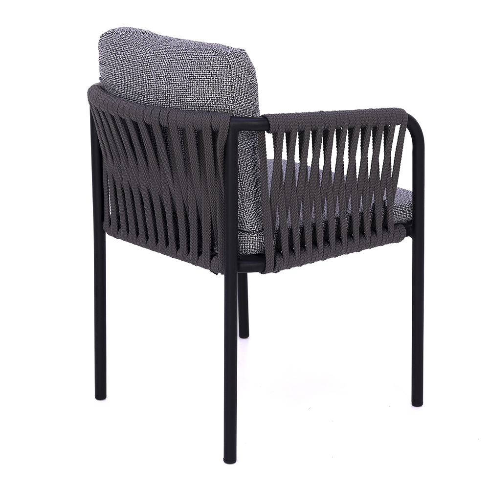 Lina Örgü Detaylı Restoran Sandalyesi