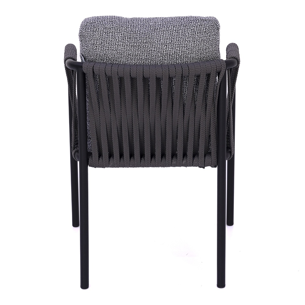 Lina Örgü Detaylı Restoran Sandalyesi