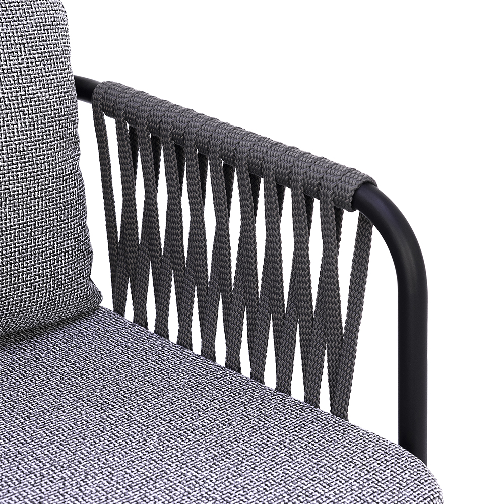 Lina Örgü Detaylı Restoran Sandalyesi