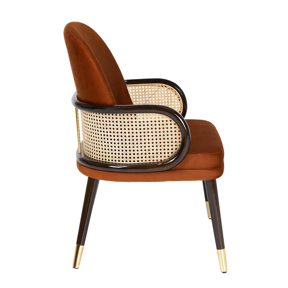 Lora Hazeran Detaylı Deri Sandalye