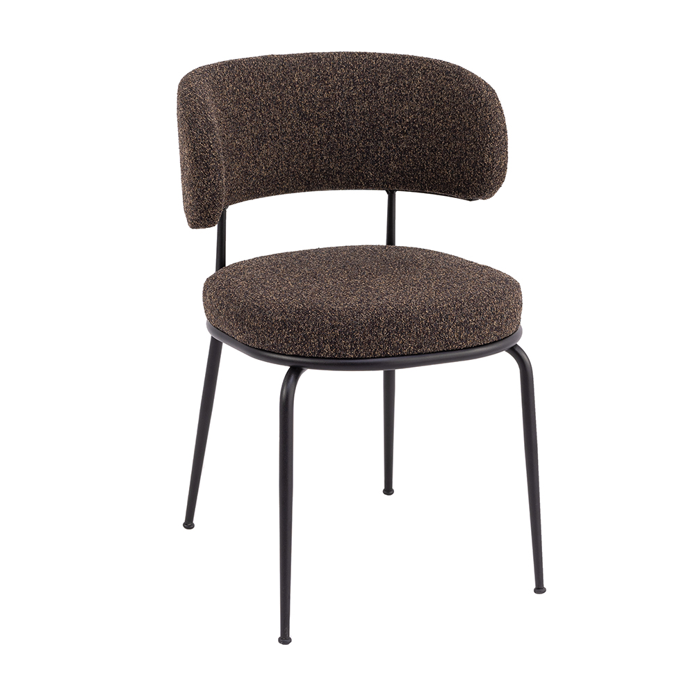 Metal Ayaklı Kumaş Döşemeli Sandalye - Görsel 2