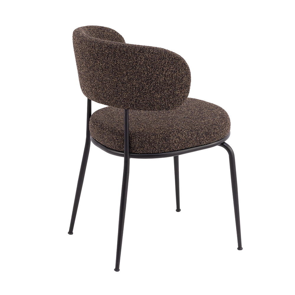 Metal Ayaklı Kumaş Döşemeli Sandalye - Görsel 4