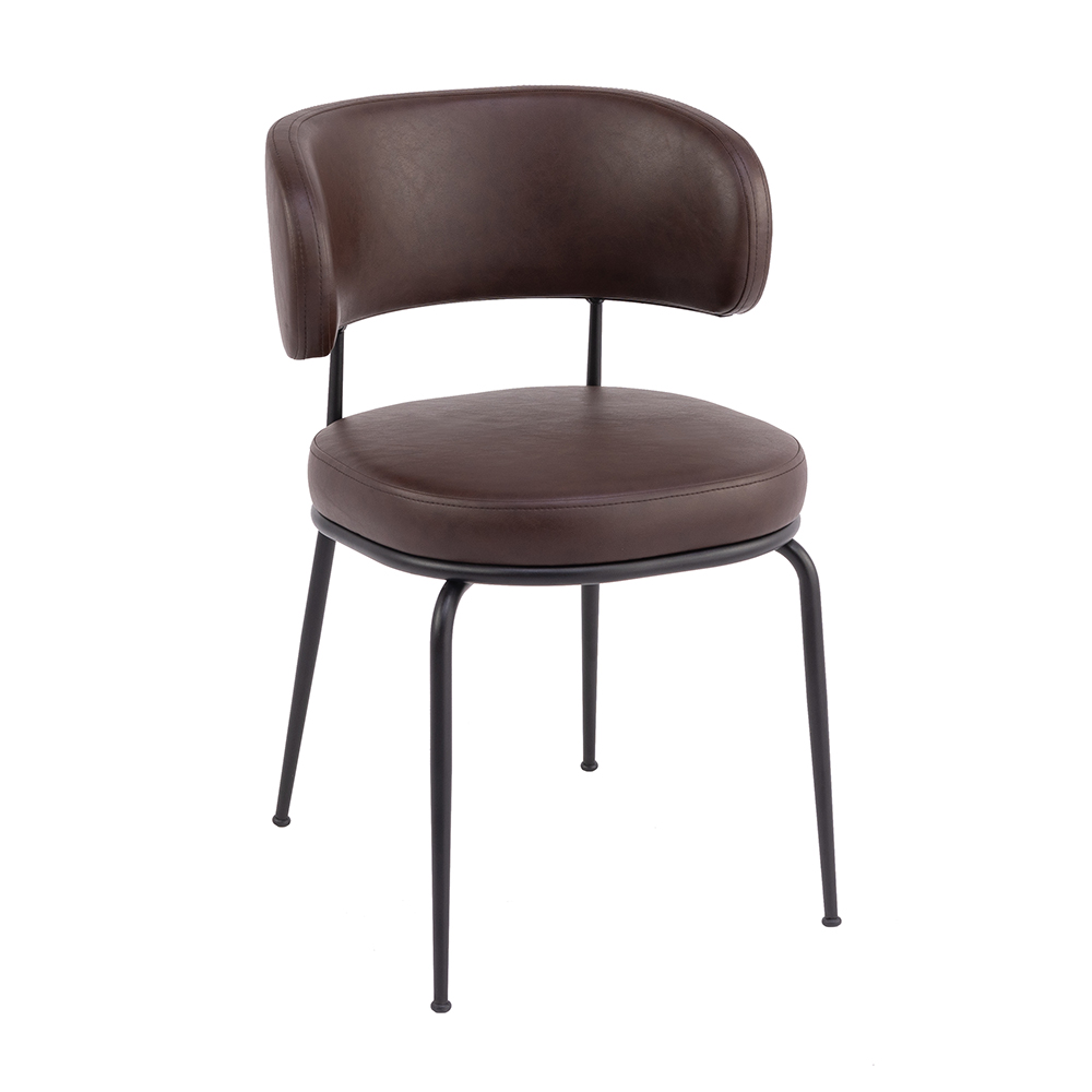 Metal Ayaklı Kumaş Döşemeli Sandalye