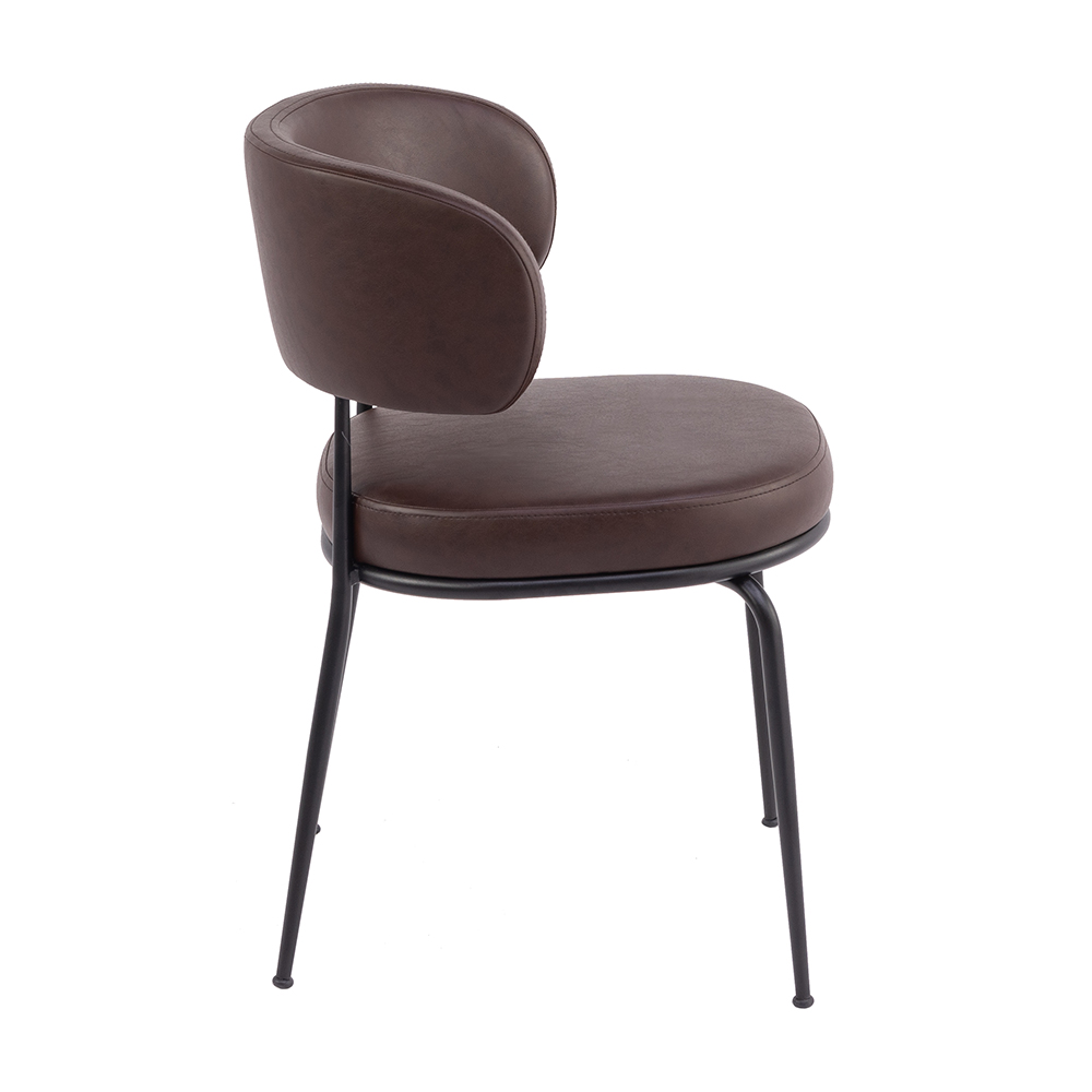 Metal Ayaklı Kumaş Döşemeli Sandalye - Görsel 6