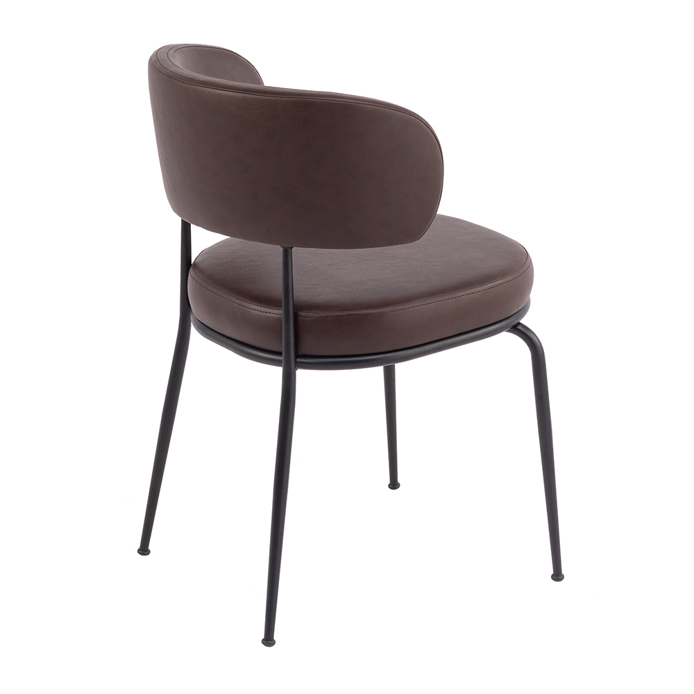 Metal Ayaklı Kumaş Döşemeli Sandalye - Görsel 7