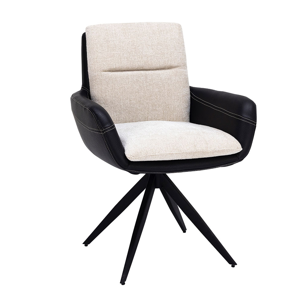 Nexa Döner Ayak Kumaş Deri Sandalye