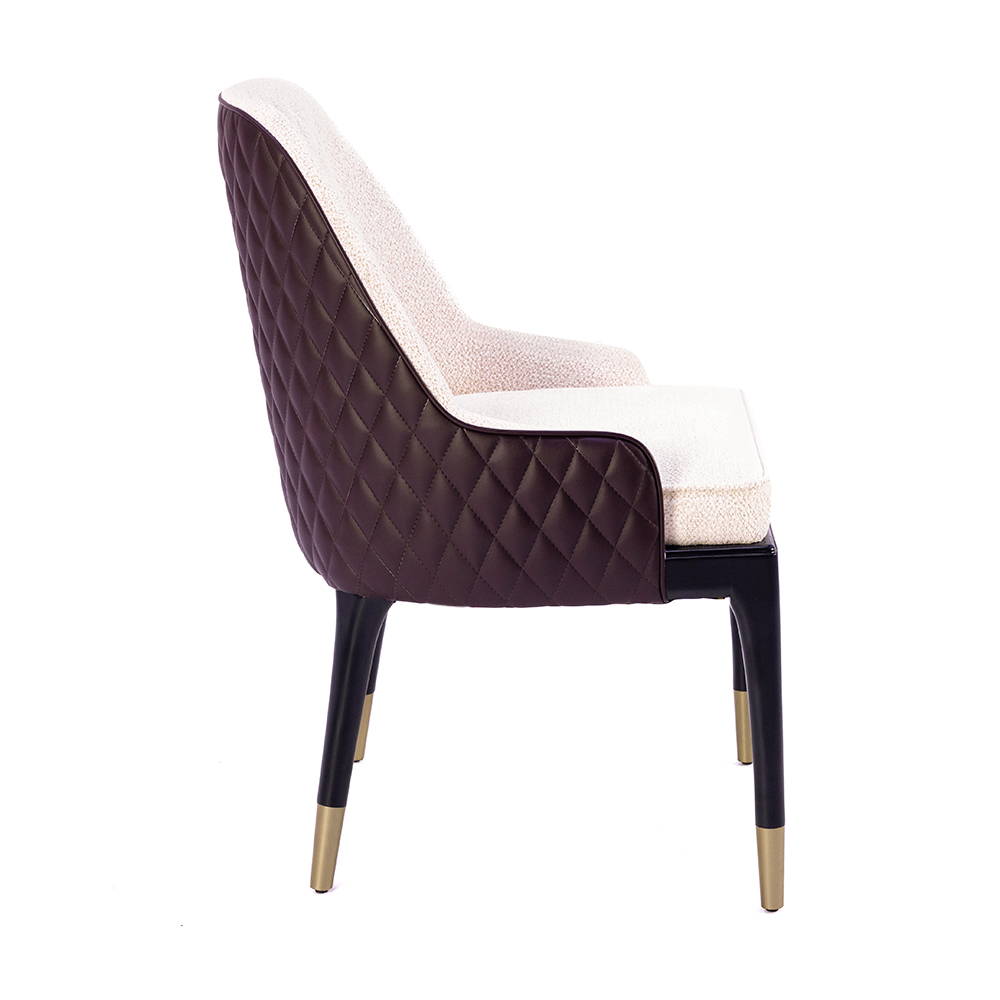 gold detaylı restoran sandalyesi