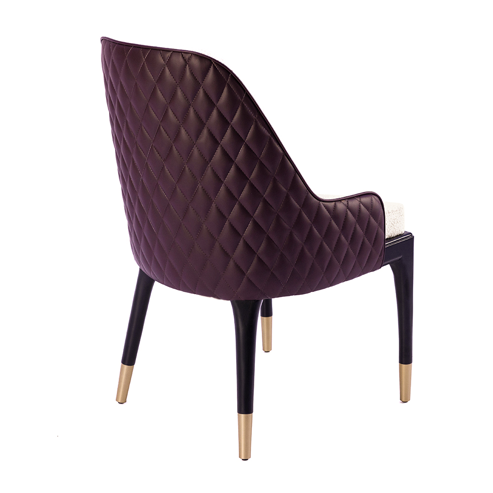 gold detaylı restoran sandalyesi