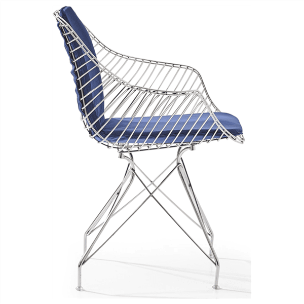 Ravel Tel Metal Sandalye