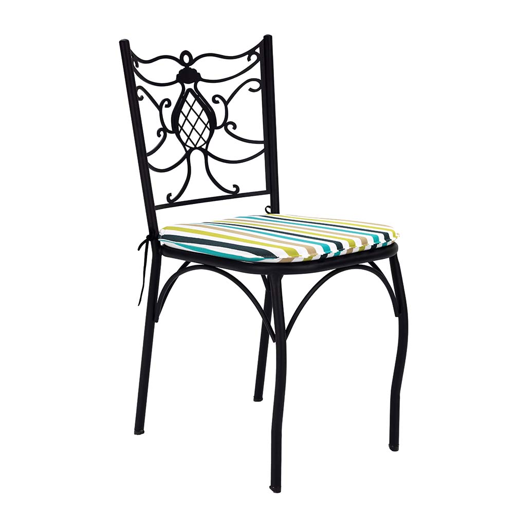 Retro Ferforje Metal Sandalye