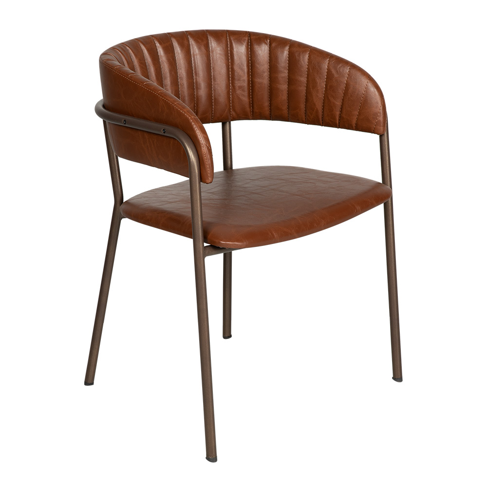 Metal restoran sandalyesi modeli