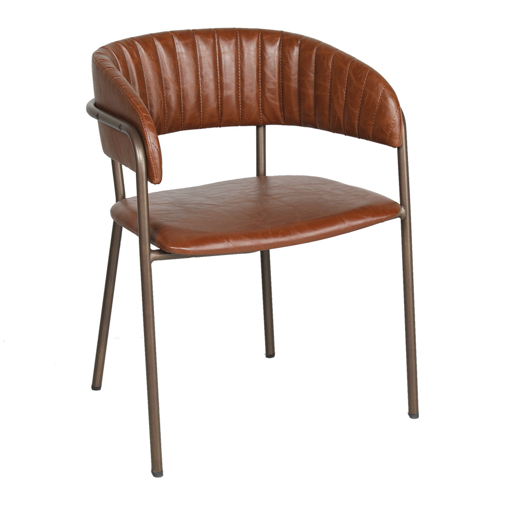 Metal restoran sandalyesi modeli