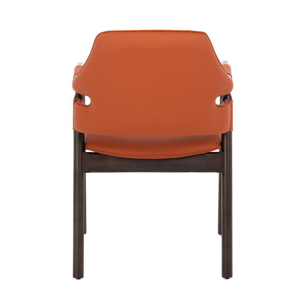 kollu şık restoran sandalyesi