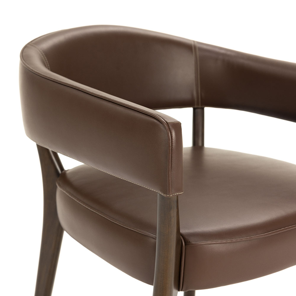 döşemeli kollu sandalye modelleri