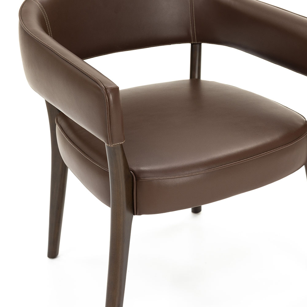 döşemeli kollu sandalye modelleri